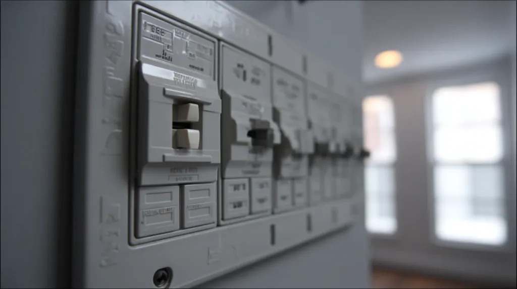 Cuadro eléctrico doméstico con diferenciales y magnetotérmicos